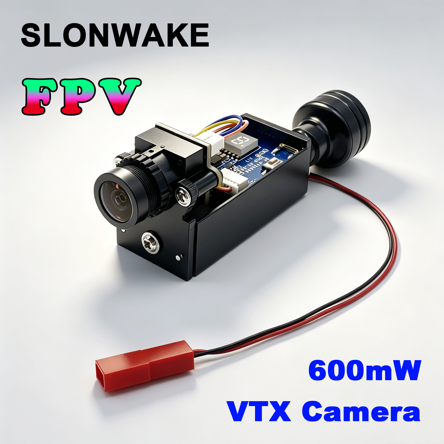 Fpv Drone Camera - SLONWAKE 5.8G 48CH 600mW Wireless AV
