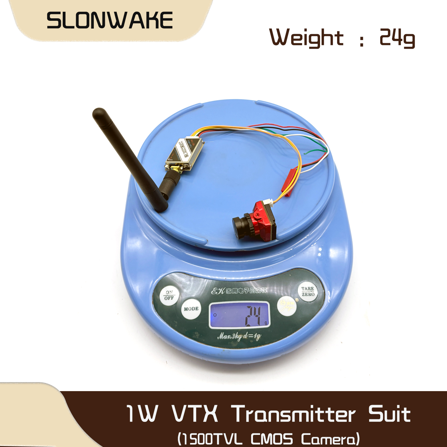 SLONWAKE  5.8G 48CH 1W VTX 100 - Fpv Drone Camera review and price