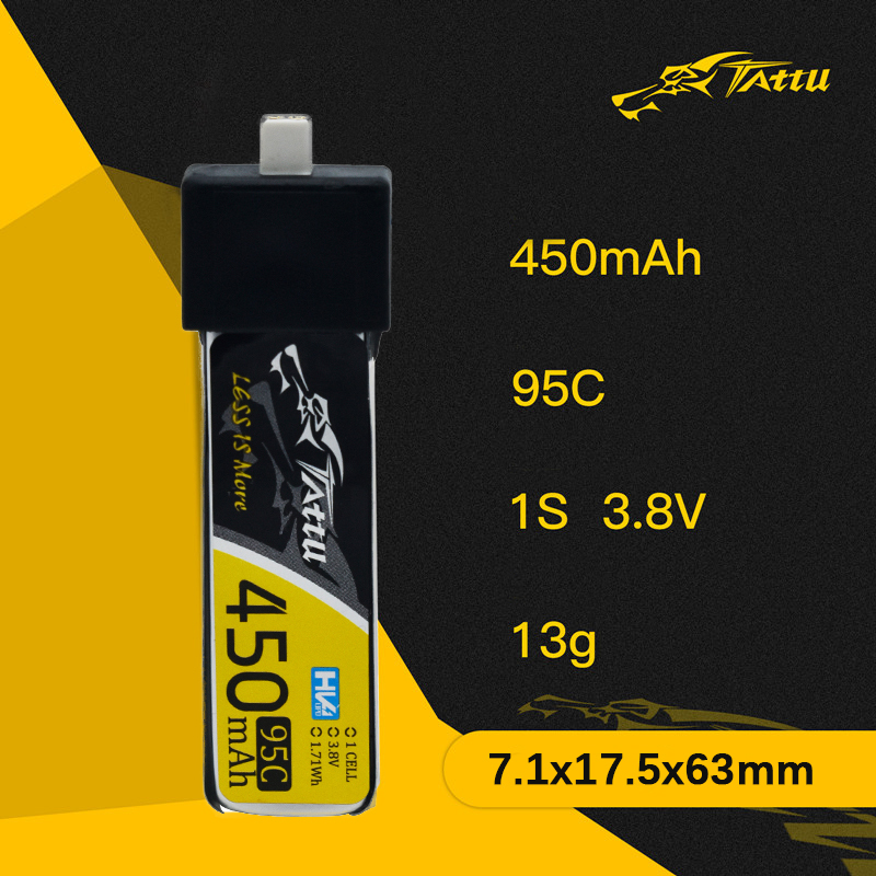 3Pcs NEW TATTU 450/500/550mAh  - Fpv Drone Quadcopter review and price