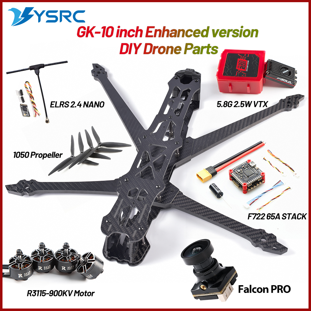GK-V3 10 inch 435mm Wheelbase  - Fpv Drone Kit review and price